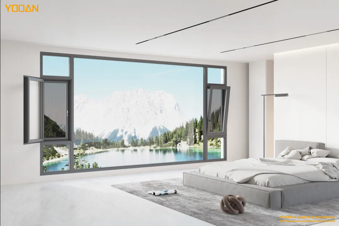 Дизайнерське вікно. Простий захист від комарів. Захистіть свій дім.