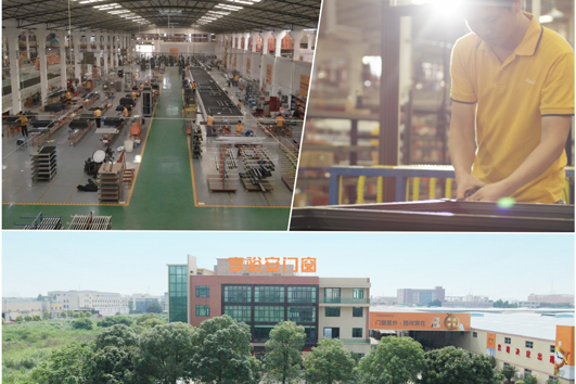 Aluminum windows factory of YOOAN