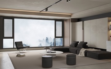 House Window BCW110B Series Weatherproof Aluminum Casement Windows