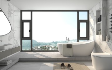 Window for house BCW120A Series High-Performance Ventilation Casement Windows