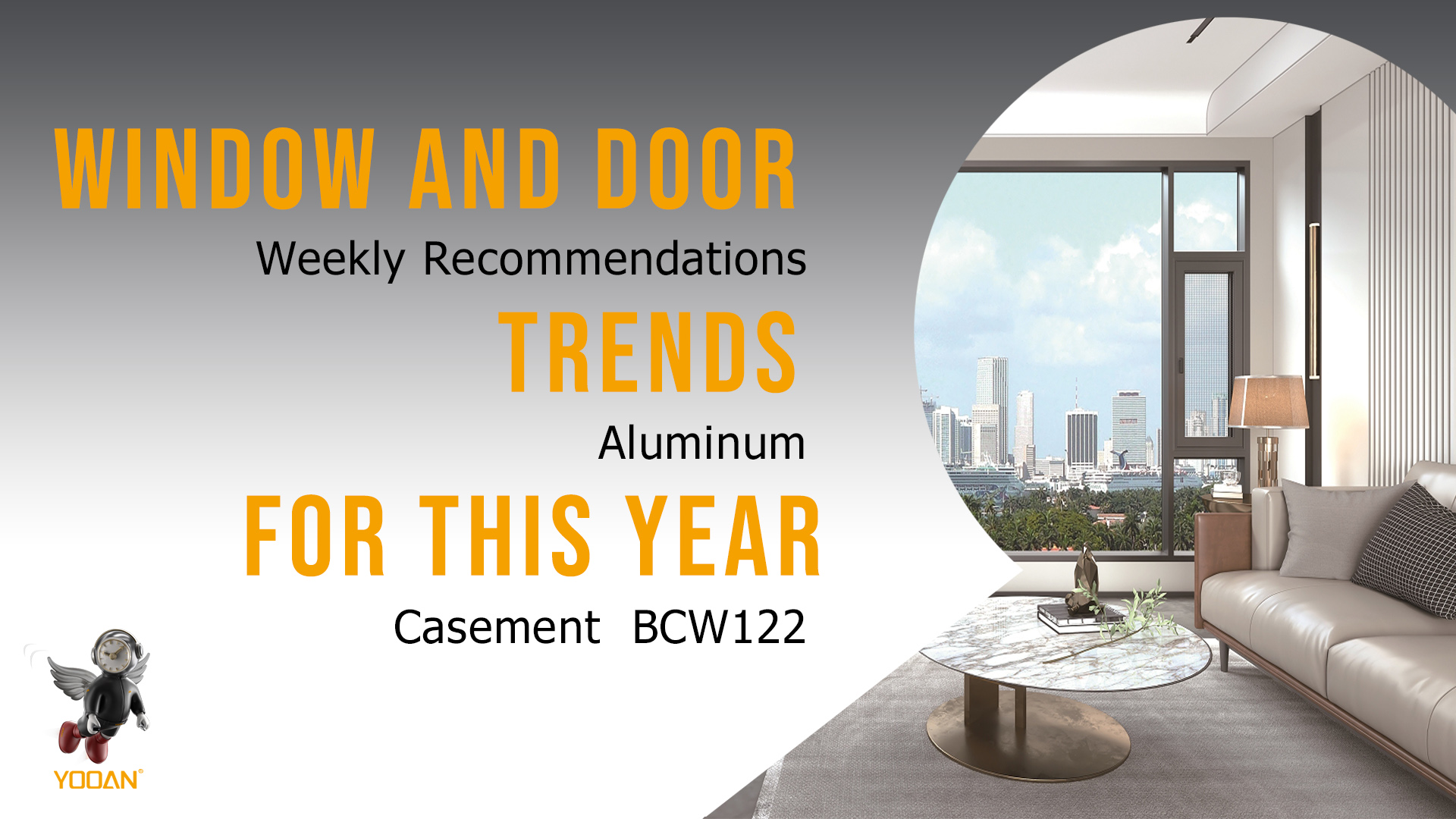 BCW122 Smart Aluminum Alloy Windows: The Perfect Fusion of Technology and Aesthetics, Opening a New Era of Future Home Living