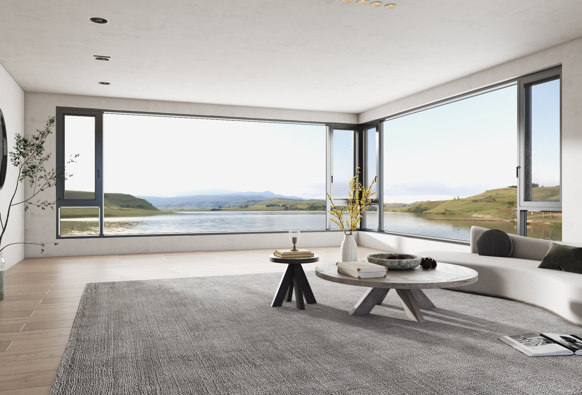 BCW120A Series Aluminum Windows and Doors: Quiet and Energy Saving, Guard Your Comfortable Life