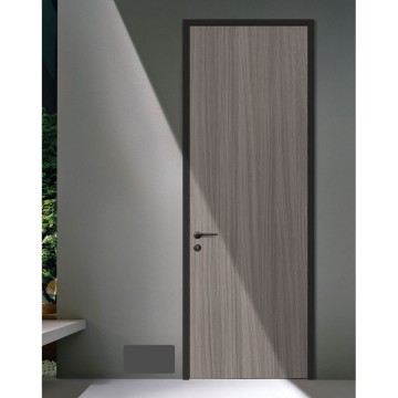 WD カーボンクリスタルアルミ木製ドア 頑丈で耐久性のある部屋のドア 間仕切りドア