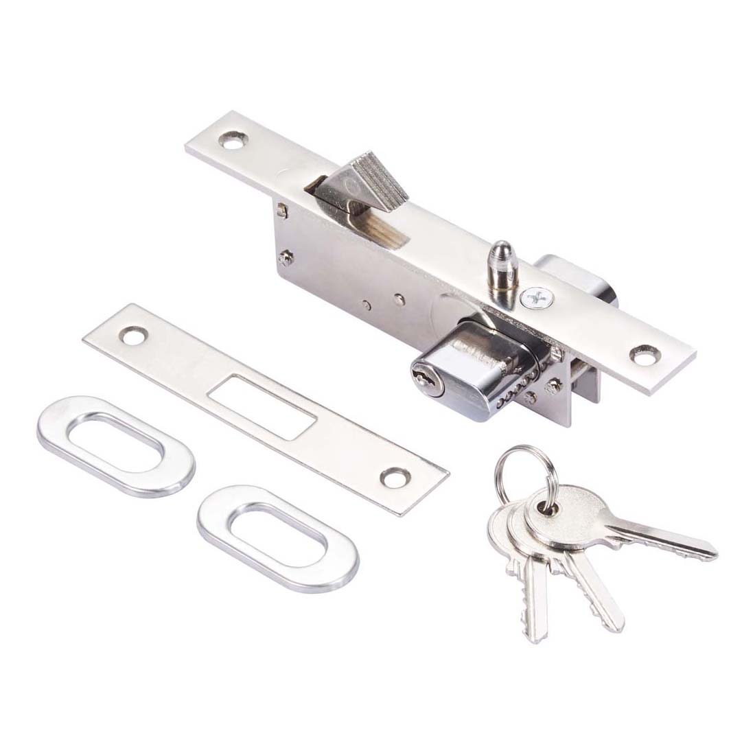 Exterior Door Lock Aluminum Door Hook Lock Sliding Security Door Lock