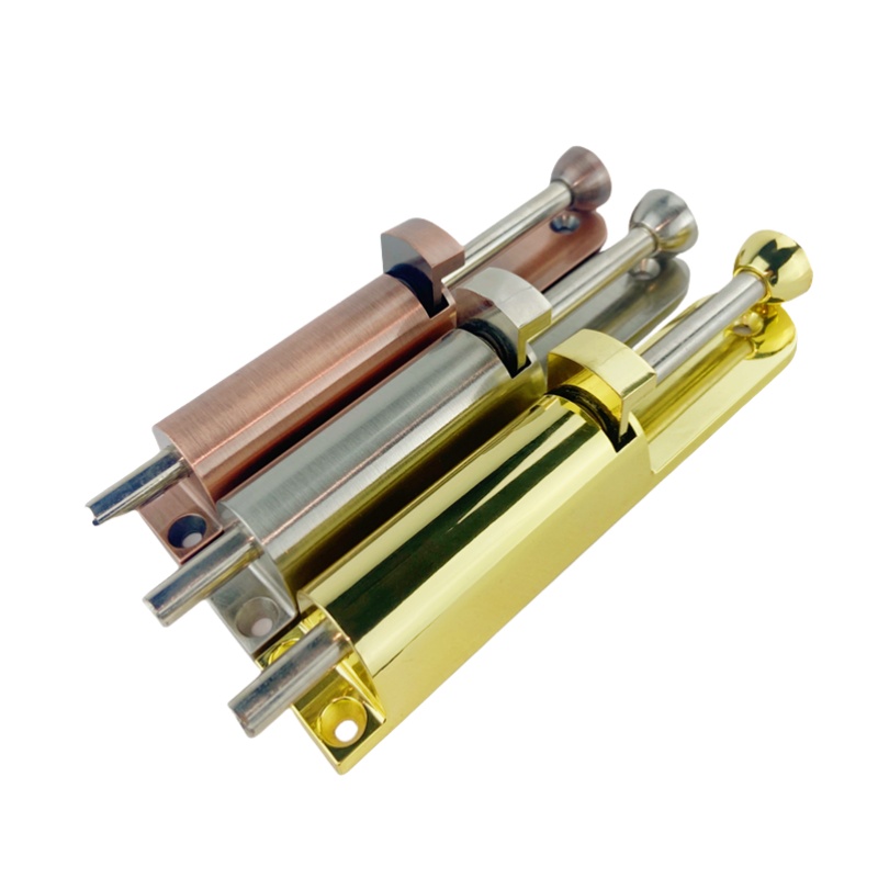 Zinc Alloy Latch Lock Spring Patio Bolt Lock Latch Ground Latch Lock