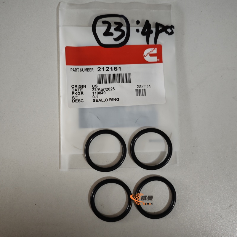 Diesel NT855 Engine Spare Parts O Ring Seal 212161