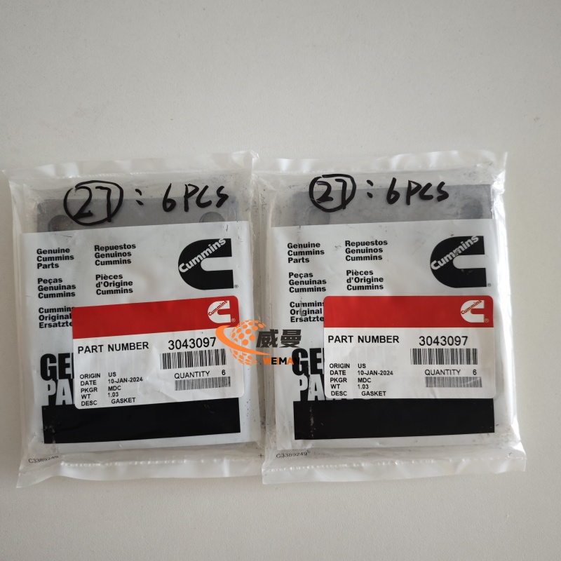 New Wholesale 3043097-F Cummins K19 Exhaust Manifold Gasket 3043097