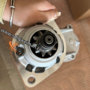 قطعات یدکی بیل مکانیکی هیوندای اصلی YUBP-02414(3863128) استارت موتور برای R210LC7 R210LC3 R220-9S R225-7