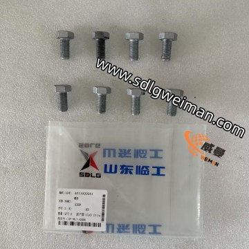 ORIGINAL SDLG  SCREW  4011000081 APPLY FOR SDLG WHEEL LOADERS INCLUDING LG933, LG952, LG956, LG958, LG968 SERIES.