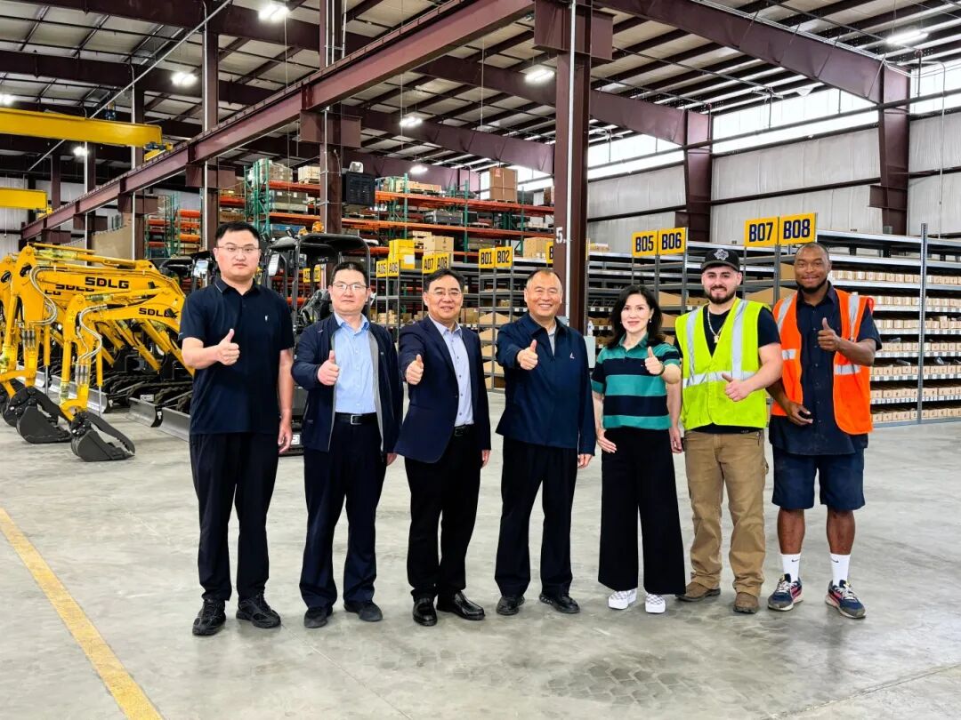 General Manager Wen Degang led a team to investigate North America, accelerating Lingong's globalization process.