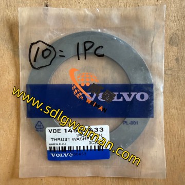 ORIGINAL VOLVO  TRUST WASHER VOE14566433 APPLY For Excavator Spare Parts Fit For EC240C EC290C.