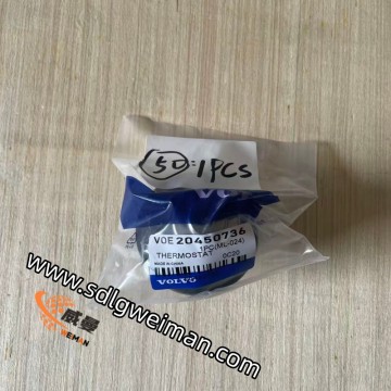 ORIGINAL VOLVO THERMOSTAT 20450736 APPLY FOR VOLVO EC210CL, EC160CL, EC240CL, EC290CL AND EC180CL Excavator.