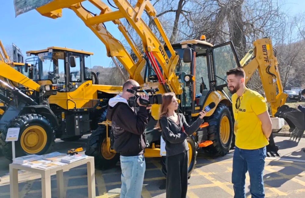 Shining in Eastern Europe! Lingong's cutting-edge equipment makes its debut at the International Agricultural Expo