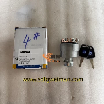 Original XCMG Ignition Switch JK428XG 803608667 Starting Switch For ZL50GN Wheel Loader