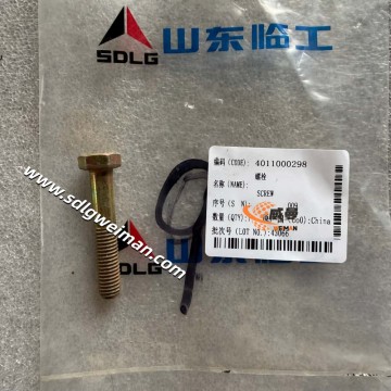 SDLG Screw 4011000298 for SDLG LG952 LG956F WHEEL LOADER