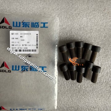 SDLG Screw 4014000016 for SDLG LG952 WHEEL LOADER