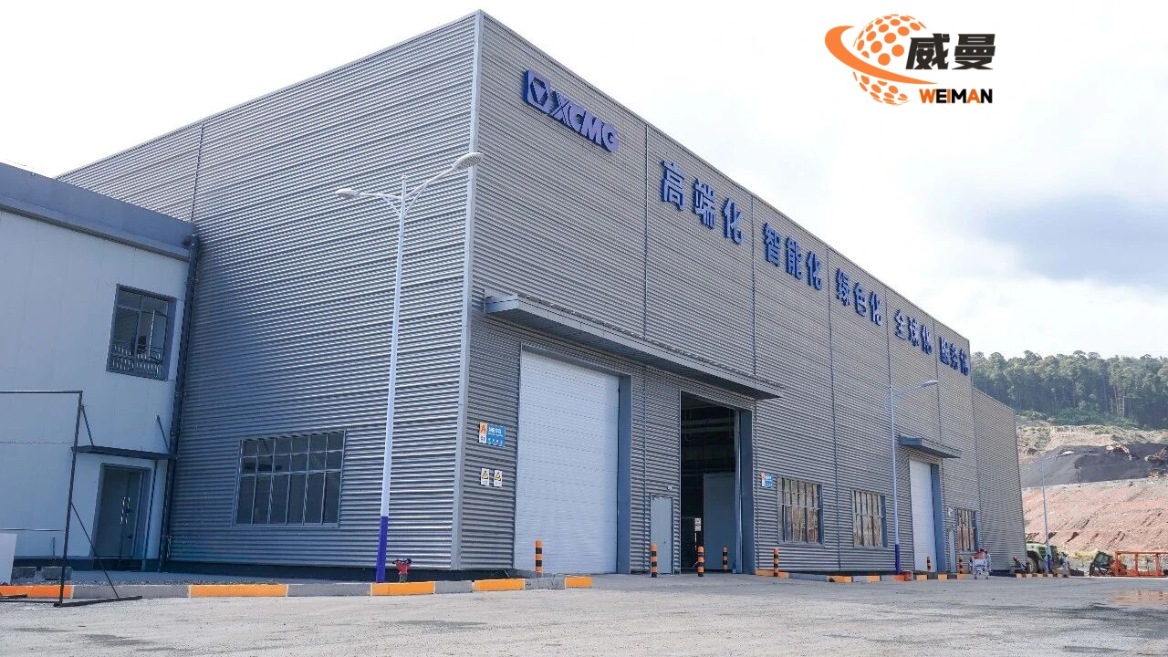 First! XCMG's overseas new energy plant officially goes into production!