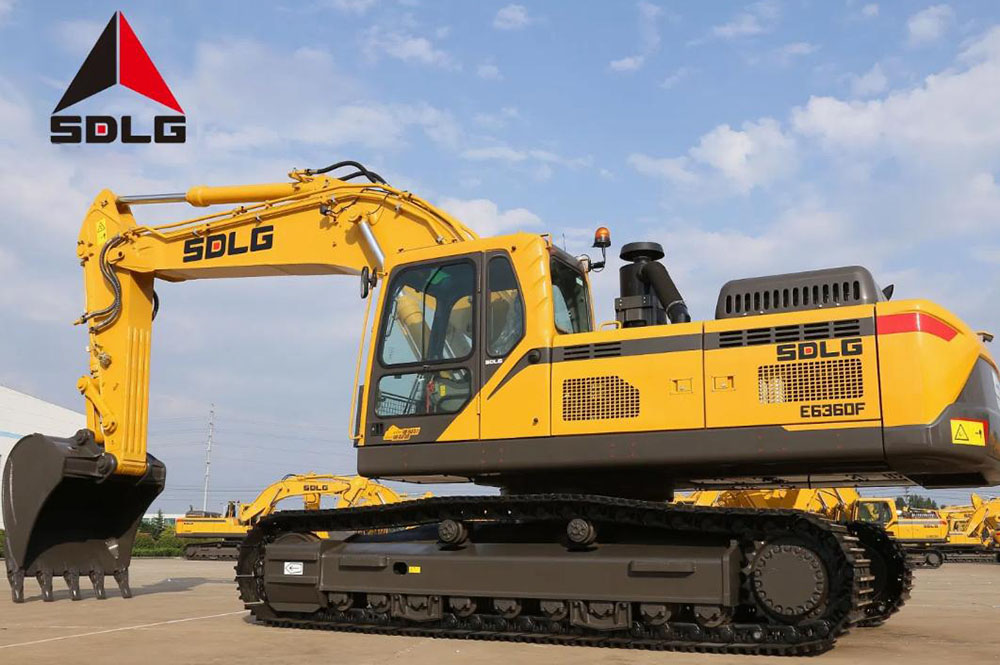 SDLG Crawler Excavator 30ton Hydraulic Excavator E6360f with 1.4m3 Rock Bucket