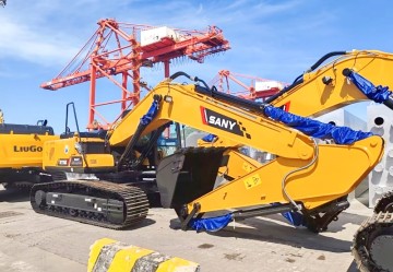 Sany SY215C Heavy Industry Crawler Excavator with good price