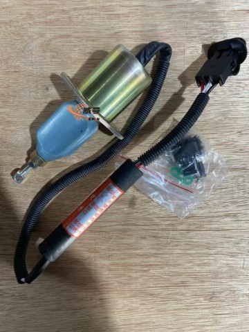 612600091086 Válvula solenoide de electroimán de parada de motor 860134705 SP151292 WD10G ZL50GN ZL50C LG956 Piezas del cargador