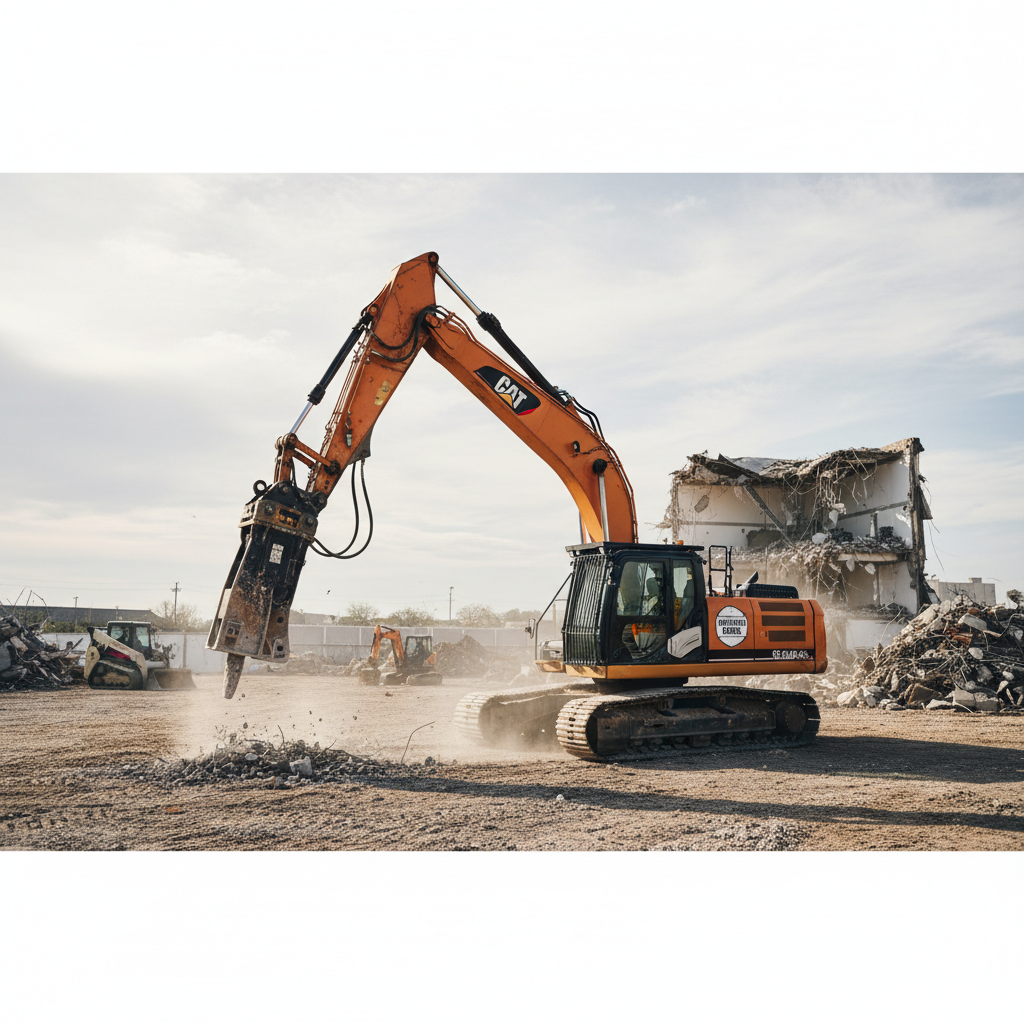 20 Ton Excavator For Demolition Projects
