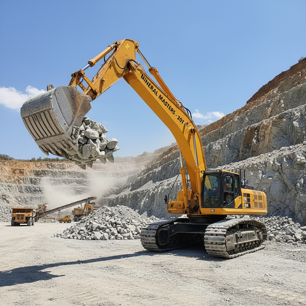 20 Ton Excavator For Mining & Quarrying
