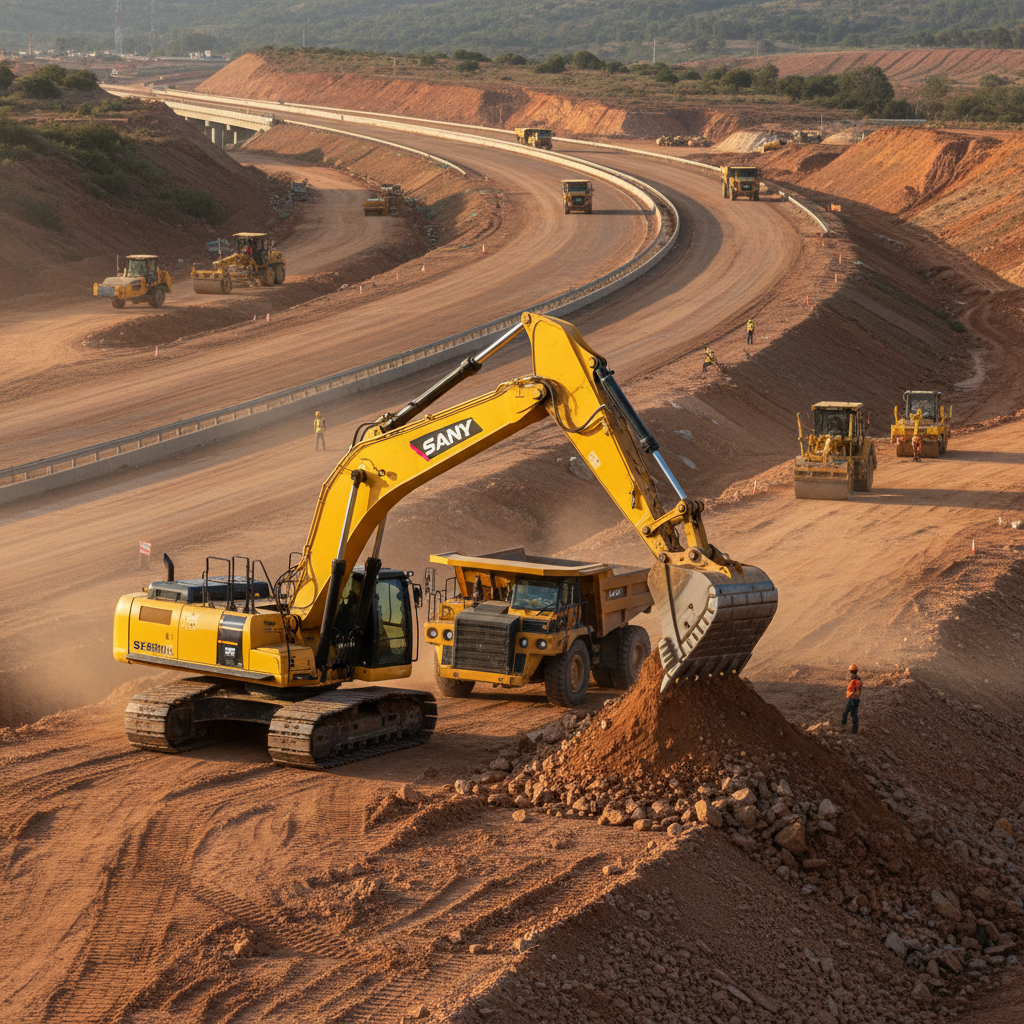 Sany Equipment For Road Infrastructure