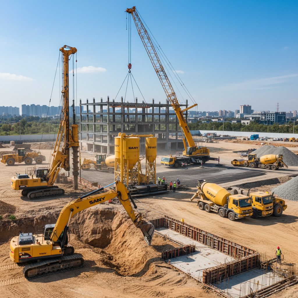 Sany Equipment For General Construction
