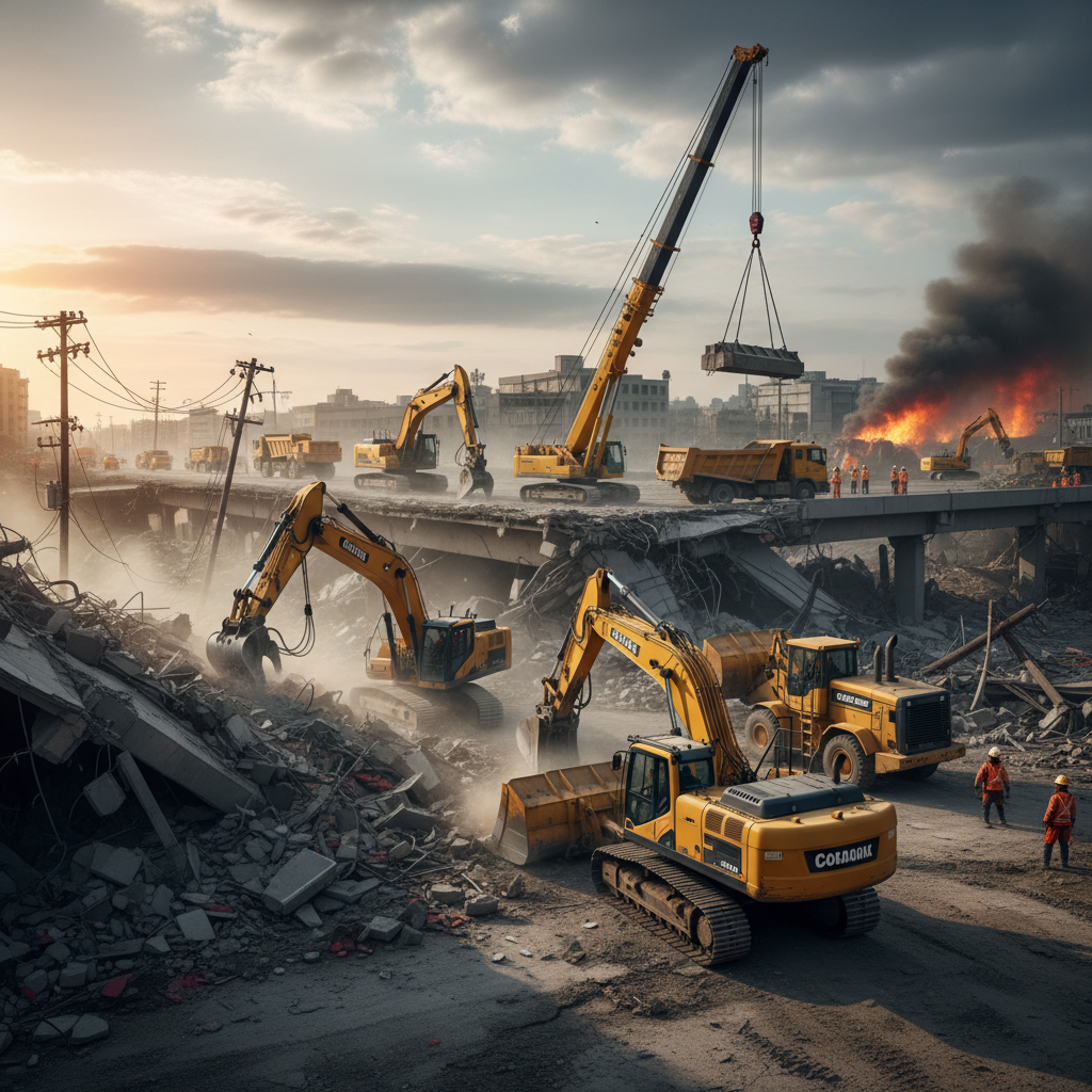 Heavy Equipment For Disaster Recovery