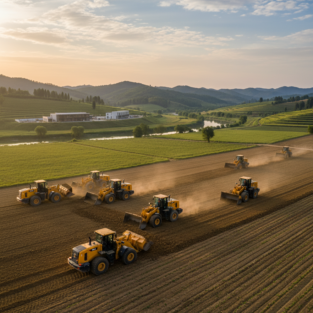 Sany Loaders For Agricultural Improvement