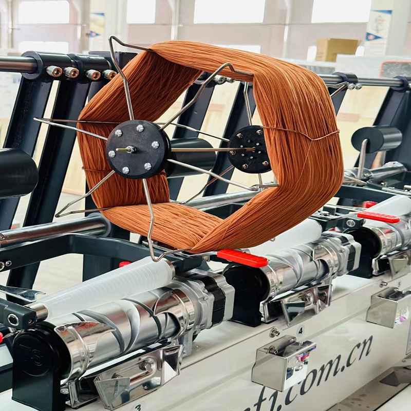 Polyester nylon Hank to cone winding machine