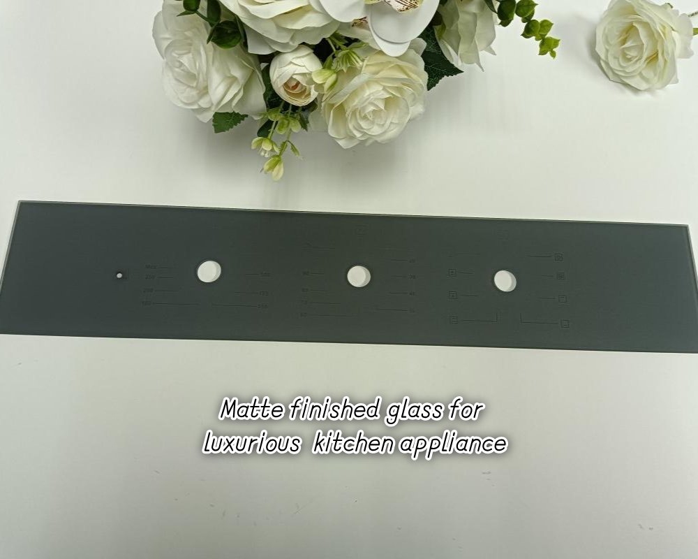 Anti-Fingerprint Acid Etched Glass for Premium Home Appliances