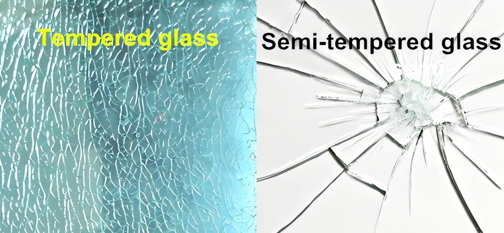 Verre trempé vs verre semi-trempé