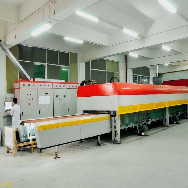 New advanced thermal tempering furnace equipped in Vietnam producti...