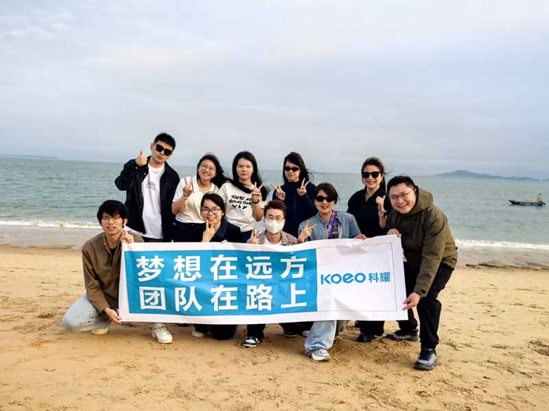Zhejiang Koeo Petroleum Machinery Co., Ltd Sales Department Celebrates Vibrant Spring Team Building