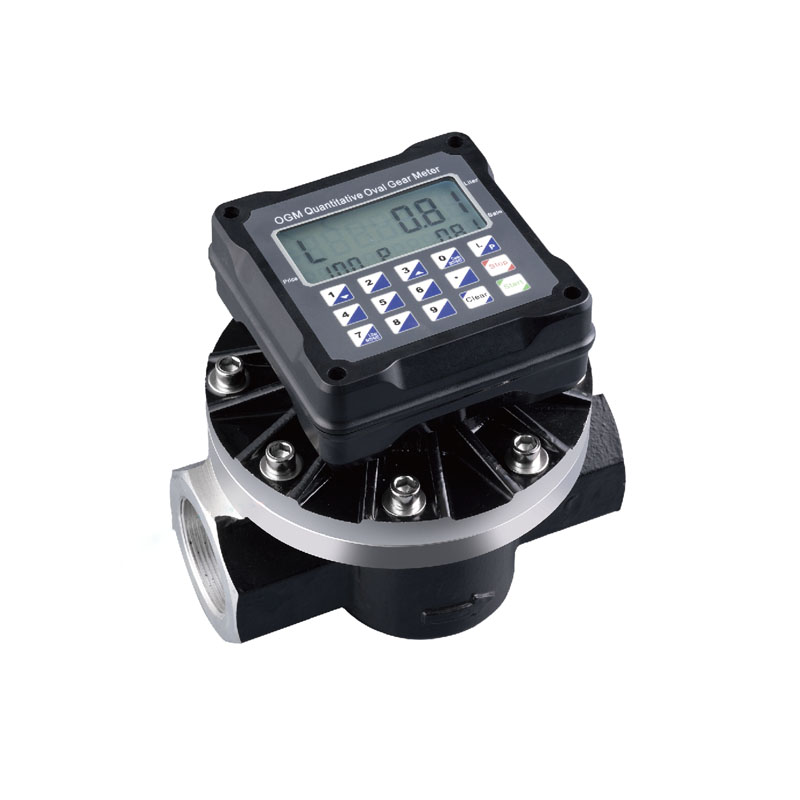 OGM Q series Preset Oval Gear Fow Meter
