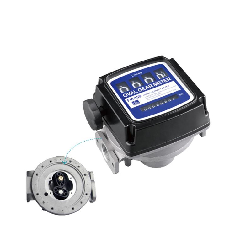 FM-150 4-Digit Mechanical Oval Gear Flow Meter