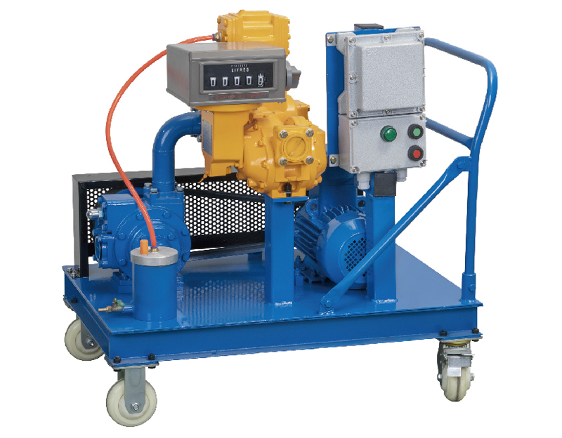 Mobile-Fueling-Cart-Belt-Driving
