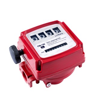 Red OGM Full-Aluminum Mechanical Meter FM-150
