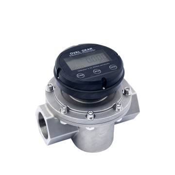 OGM-50ESS Stainless Steel Oval Gear Flow Meter-Electronic