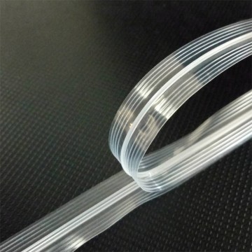 Low Temperature Pe Zipper Low Melting Point Plastic Flat