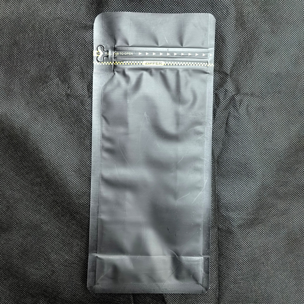 Coffee beans octagonal seal bag customized Flat, fastened (1).jpg