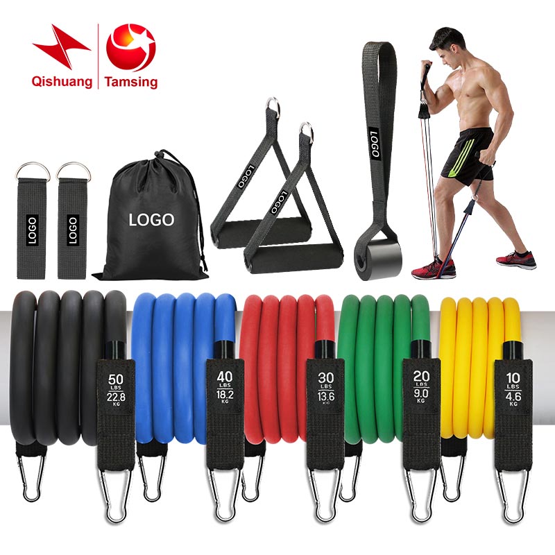 latex resistance band 11 pcs