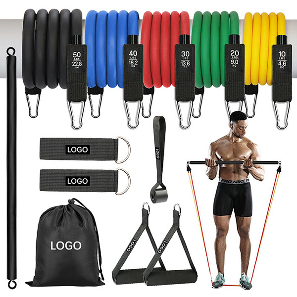 Tube 150LBS Resistance Band Set-