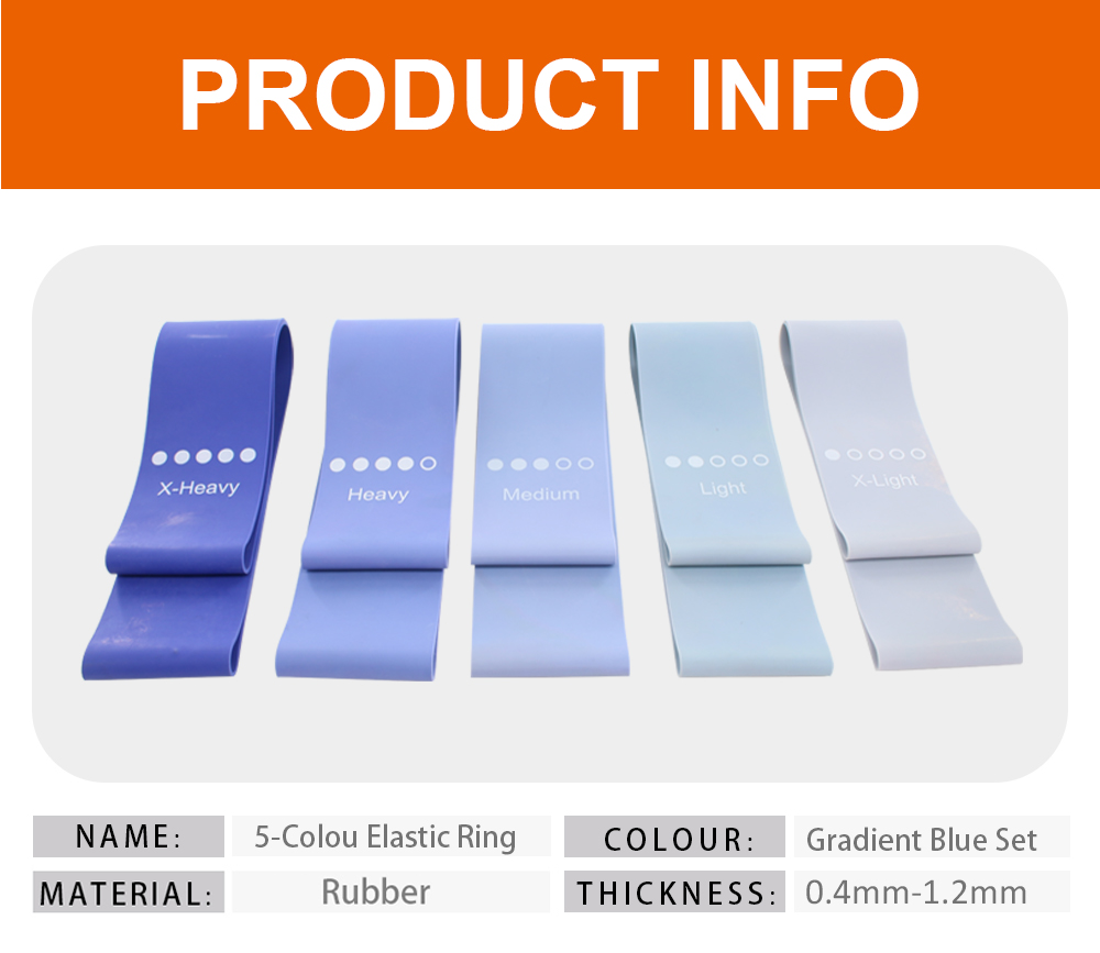 rubber resistance training bands Details