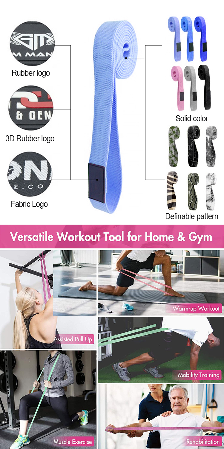 fabric resistance bands heavy Description-2