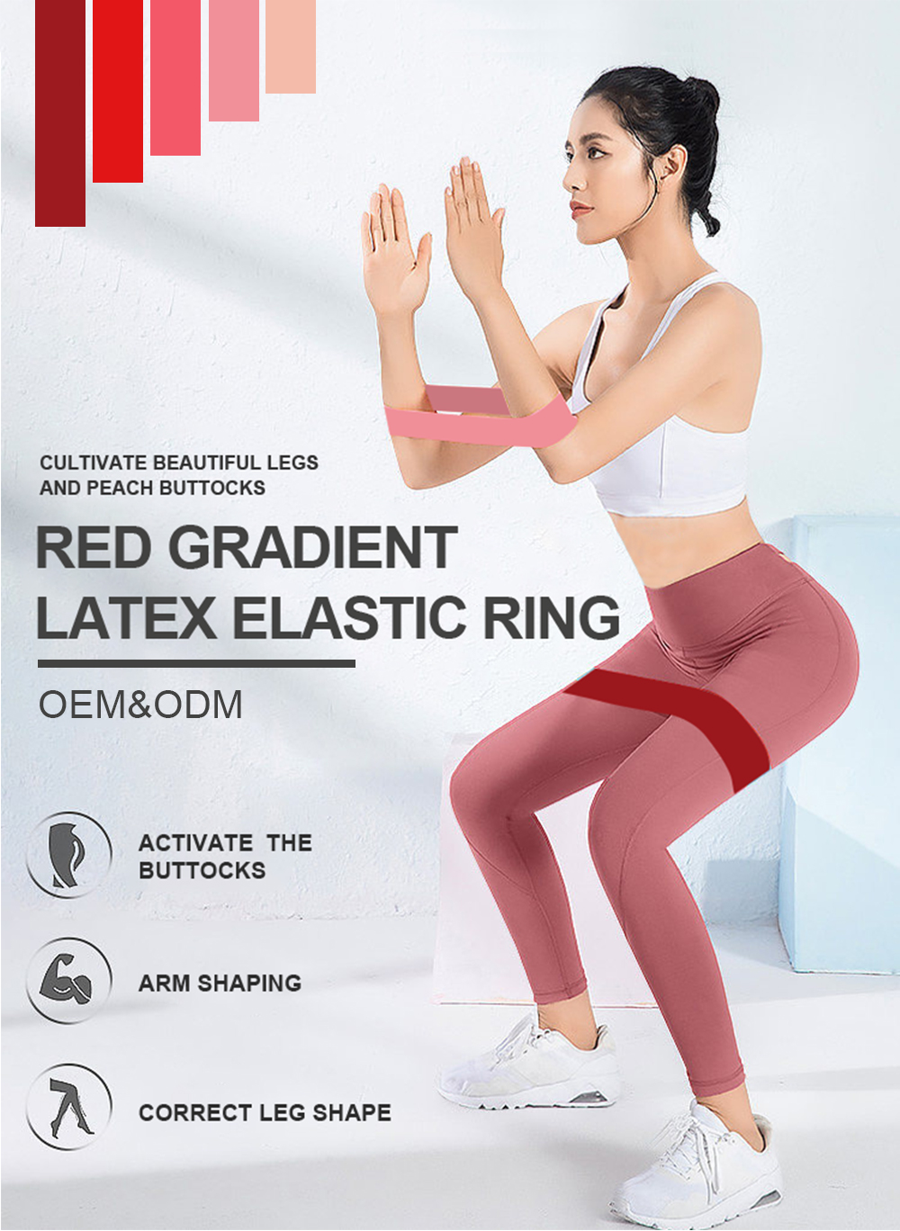 rubber loop resistance bands DESCRIPTION