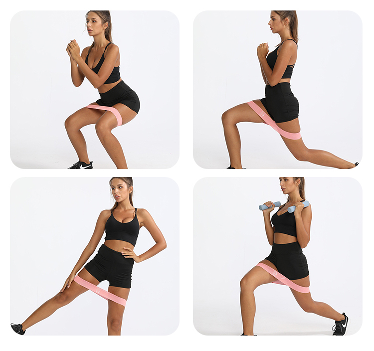 peach fabric resistance bands Usage