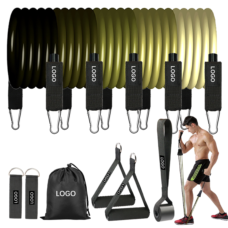 Medium Resistance Exercise Bands Tubes | Qishuang