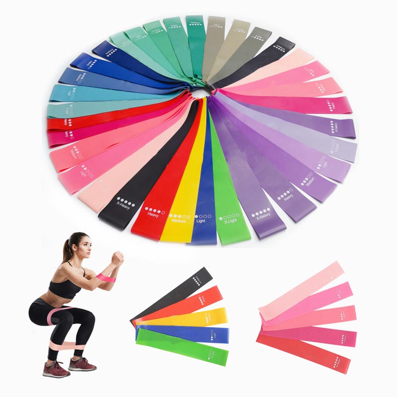 Latex Resistance Bands Qishuang® Latex Mini Resistance Bands Custom